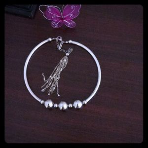 WHBM silver adjustable necklace 02316P3